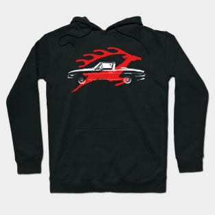 Triumph Stag classic 1970s British car side view and emblem Hoodie